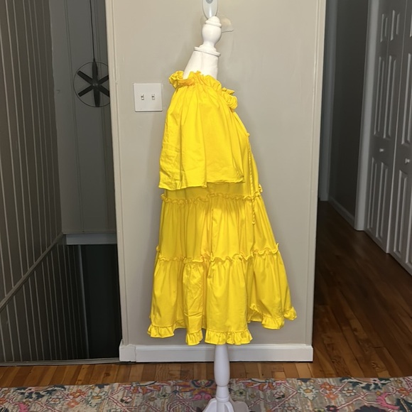 CHARINA SARTE Mila Tunic Dress In Mango Size XS - Picture 10 of 13